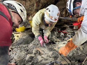 grotte pertosa auletta monete lucerne scoperte