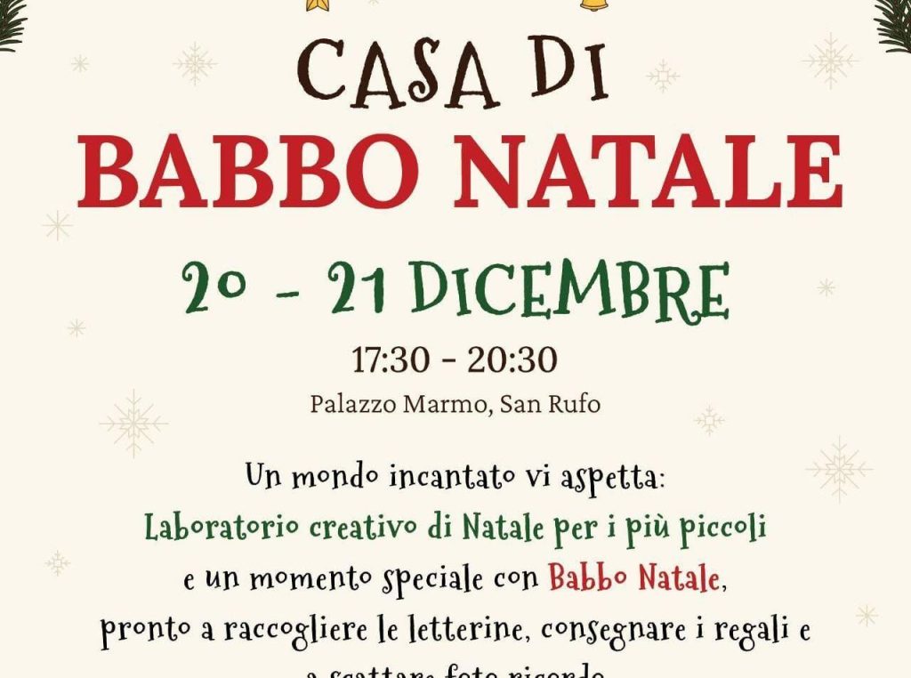 san rufo casa babbo natale