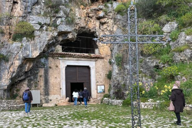 Grotta San Michele Arcangelo messa sicurezza