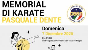 san gregorio magno primo memorial karate pasquale dente