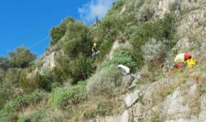 Furore frana messa in sicurezza SS163