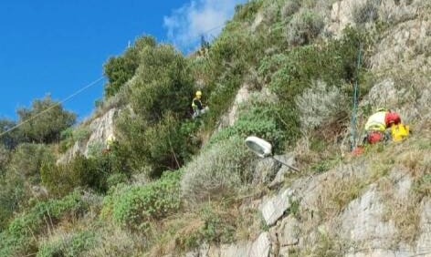 Furore frana messa in sicurezza SS163