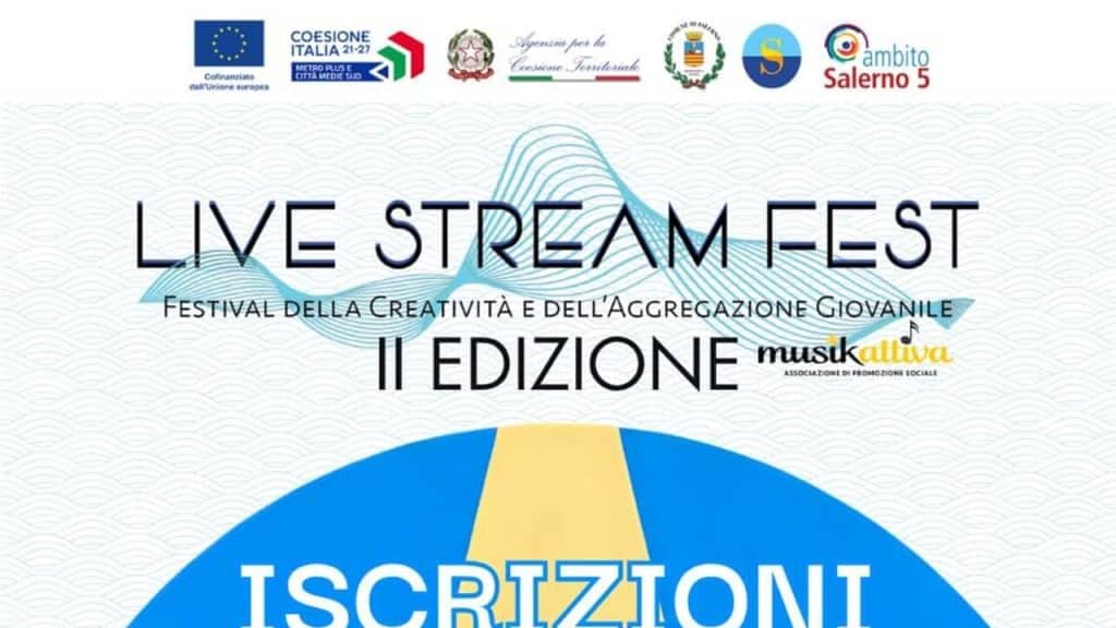 musikattiva live stream fest salerno 2026