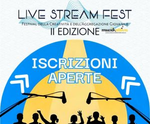 Salerno, al via la II Edizione del Live Stream Fest dedicato ai giovani talenti musicali