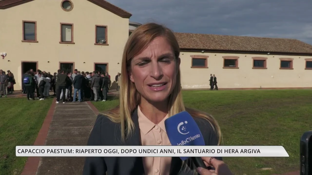 Capaccio Paestum riapertura Hera Argiva