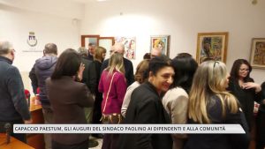 Capaccio Paestum Natale auguri sindaco