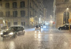 temporale salerno disagi oggi 23 dicembre