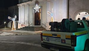 protezione civile pellezzano gelo invernale