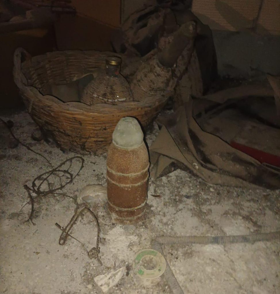 Roccadaspide ordigno bellico casa