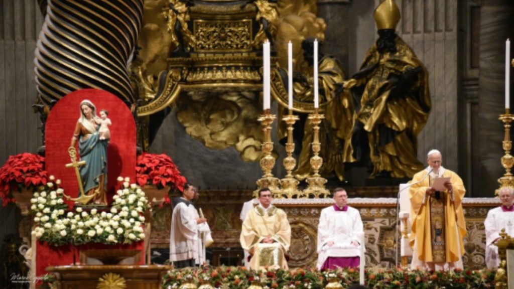 castellabate statua madonna speranza vaticano