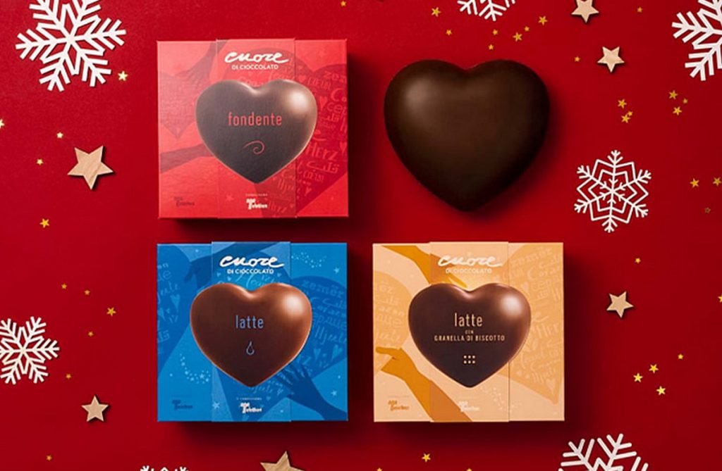 Telethon, al via la campagna di Natale: dal 14 al 21 dicembre la 36ª Maratona sulle reti Rai. In Campania 263 punti per i Cuori di cioccolato