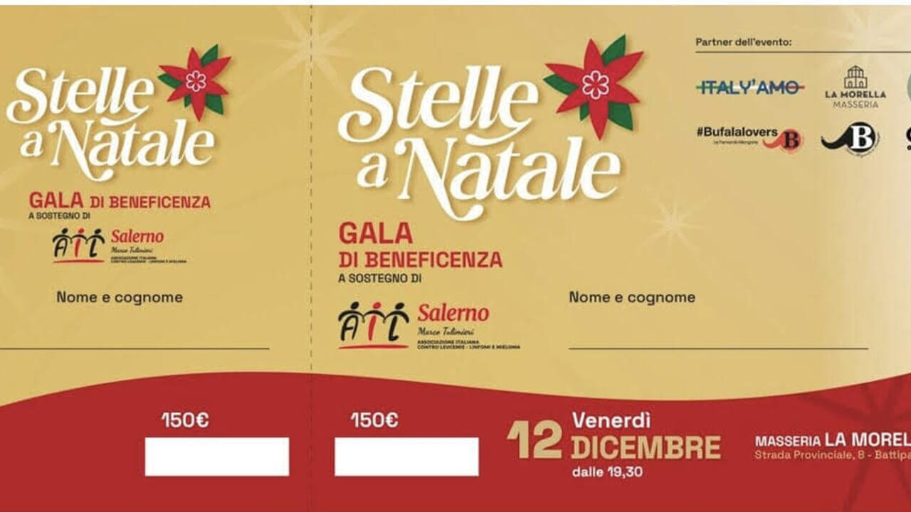 battipaglia gala stelle natale solidarietà ospedale casa