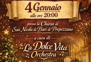 Giffoni Sei Casali, concerto della Dolce Vita Orchestra al Santuario di San Nicola di Prepezzano