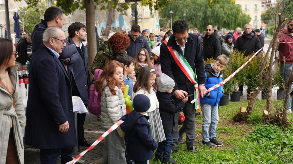 vietri sul mare inaugurata area giochi