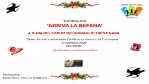befana tombolata beneficenza trentinara