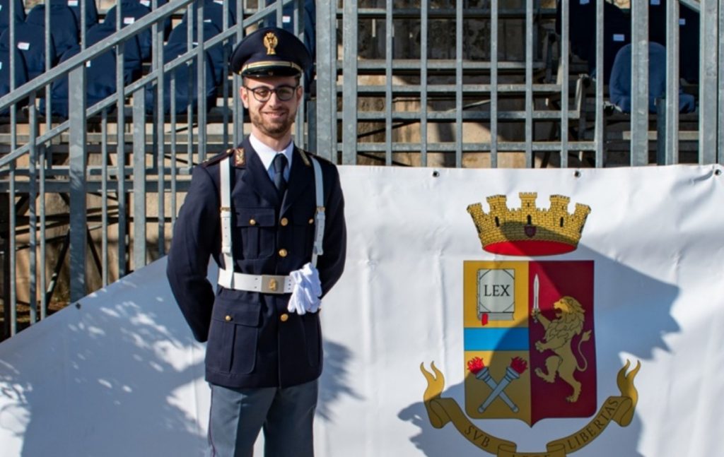 battipaglia giuramento diego pagano vice ispettore polizia stato