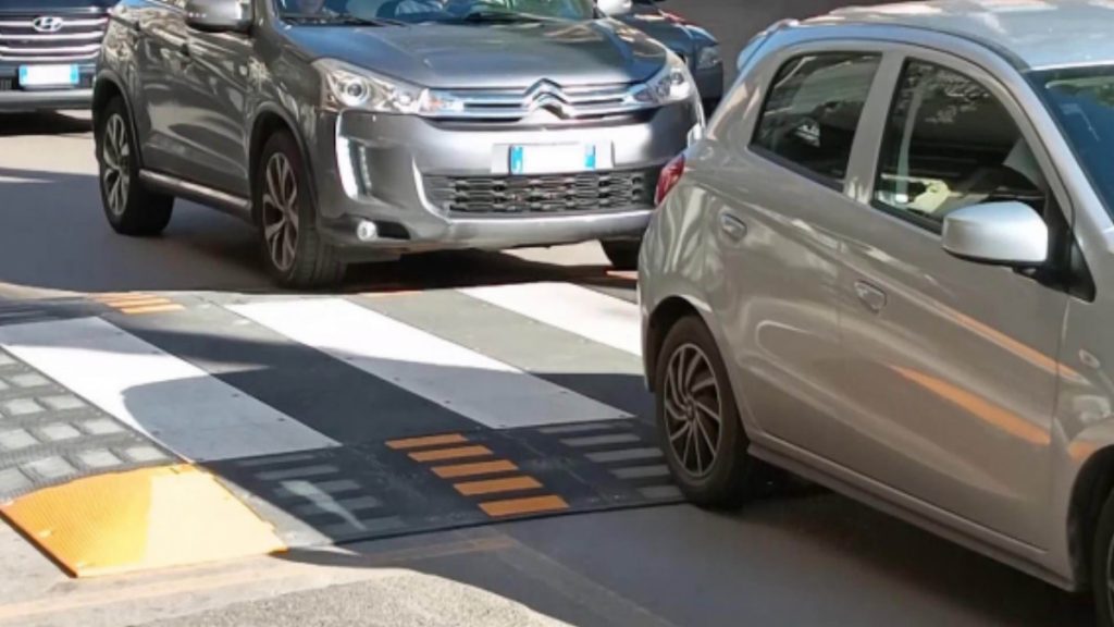 capaccio paestum dossi pedonali sicurezza