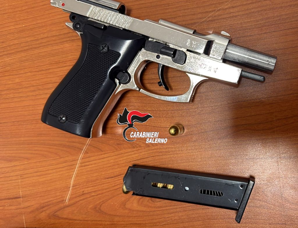 Detenzione abusiva armi arresto Salerno