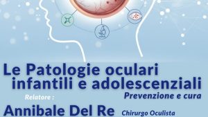 salerno convegno patologie oculari bambini adolescenti 19 gennaio