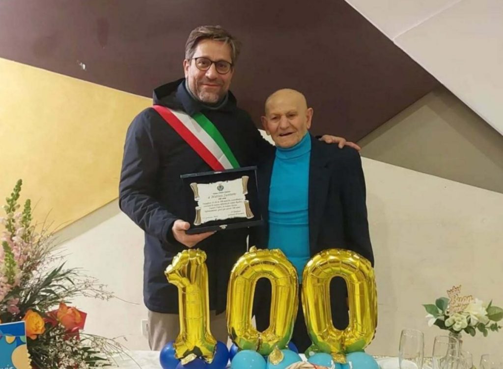 nocera superiore matteo santoro 100 anni