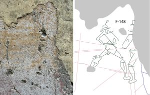 pompei graffiti gladiatori storie amore