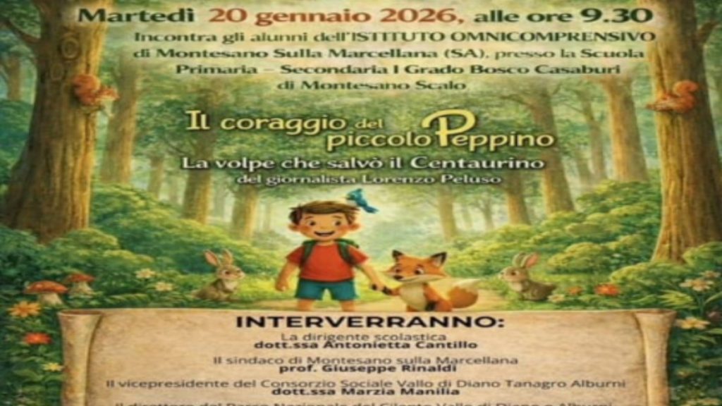 montesano scalo coraggio piccolo peppino libro presentazione