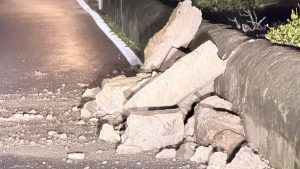 statale amalfitana frana maiori sopralluoghi