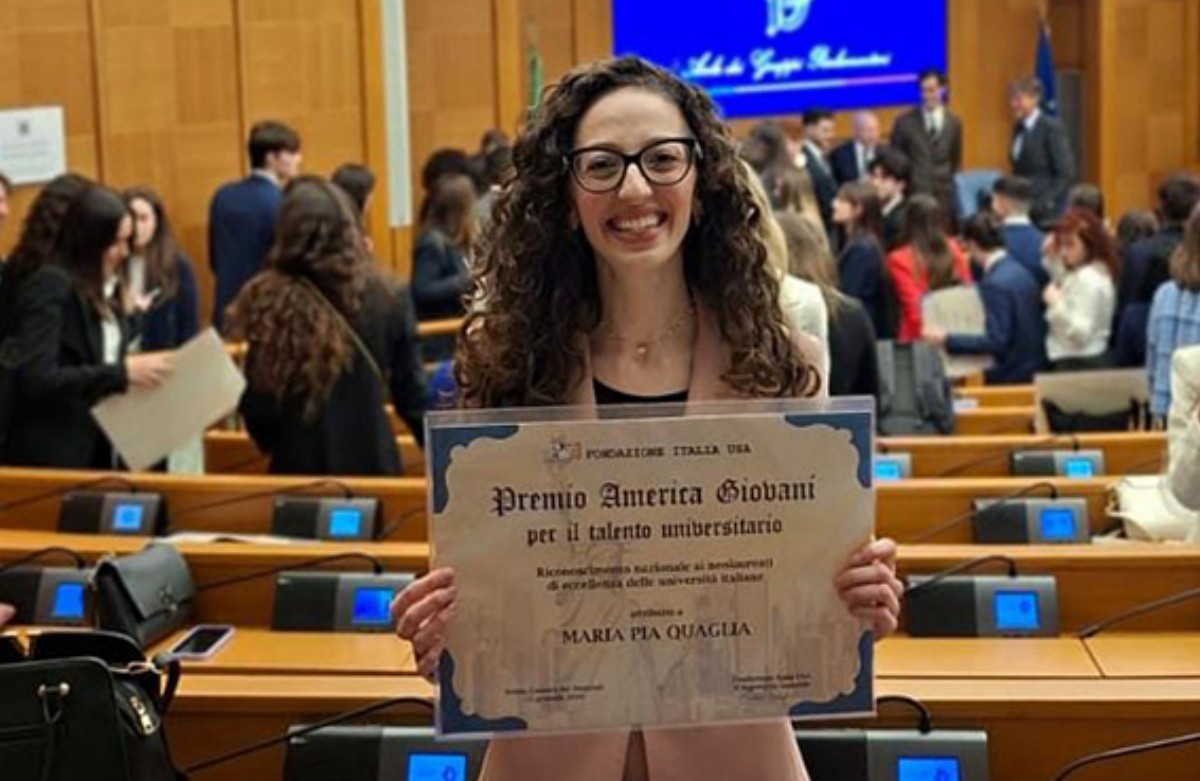 maria pia quaglia albanella premio america giovani camera deputati