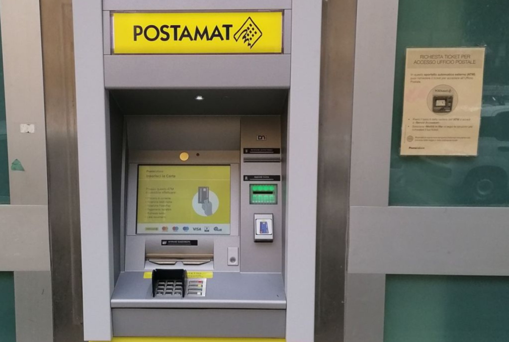 Sapri ufficio postale Postamat