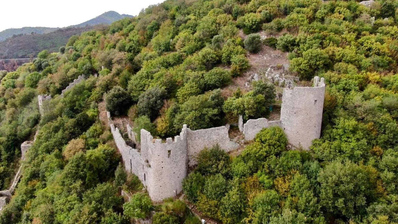 Mercato San Severino Castello illuminazione LED