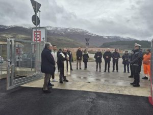 polla inaugurato centro raccolta differenziata