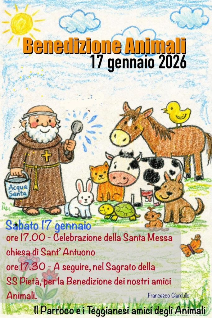 teggiano benedizione animali sant'antonio abate