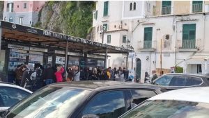 Amalfi sgombero biglietterie