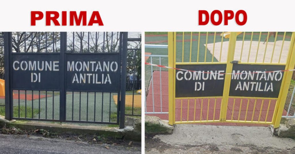 parco giochi montano antilia accessibile disabili