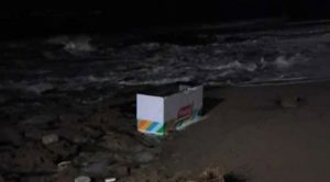 congelatore mareggiate castellabate 11 gennaio