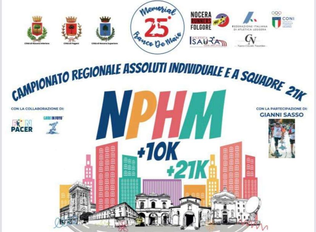 Nuceria Paganorum Half Marathon 2026 conferenza stampa