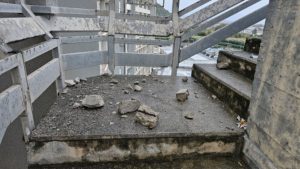 scala antincendio deteriorata ruggi salerno denuncia polichetti