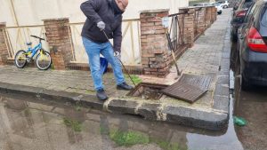 Salerno maltempo via Michele Peluso